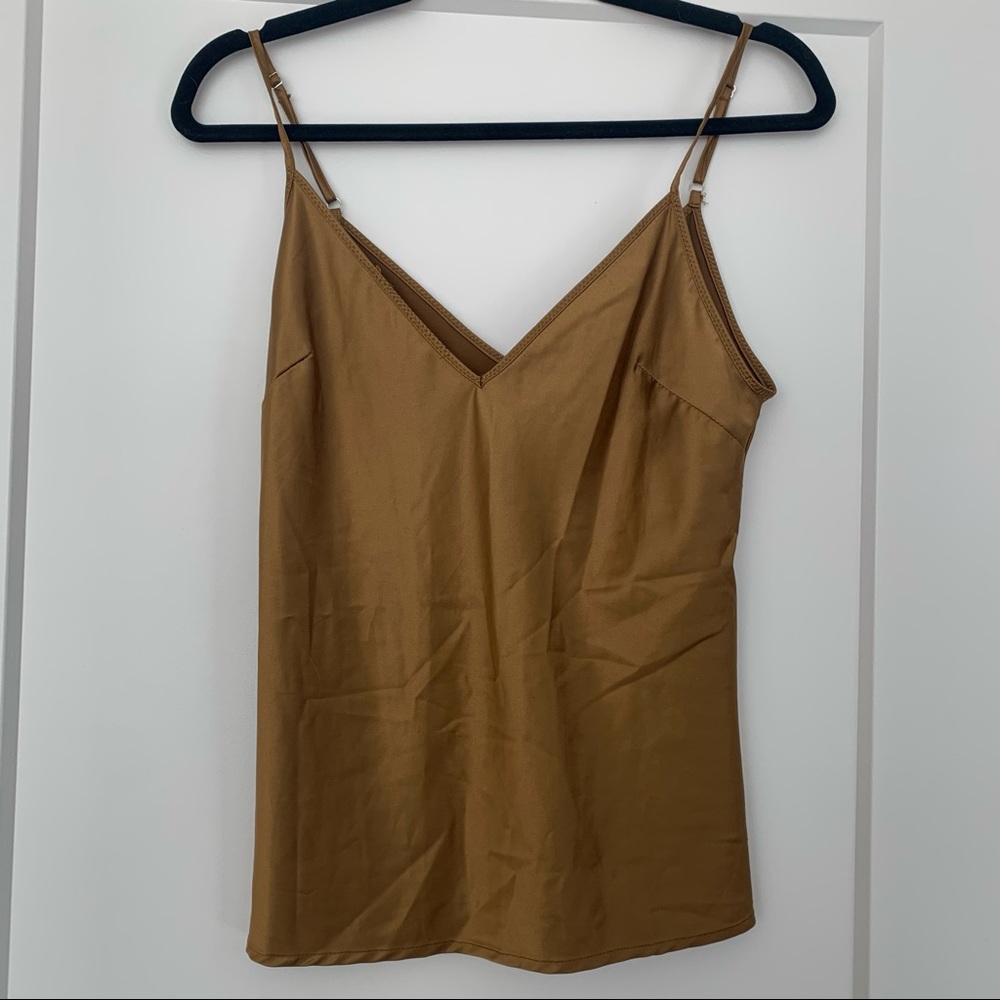 Satin bronze tank